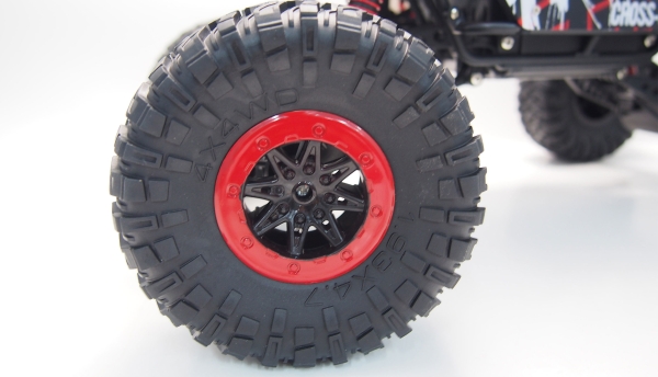 22217 CRAZY-CRAWLER 1:10 4WD RTR LED 1/2prop grün